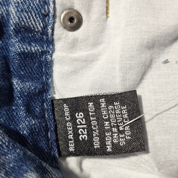 Rue21 Premium Relaxed Crop Distressed Raw Hem 32X26 NWT - Picture 11 of 16